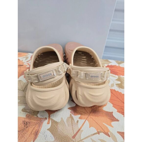 Crocs Echo Clog Pink Clay Men 7 Women's Size 9 - Picture 3 of 5